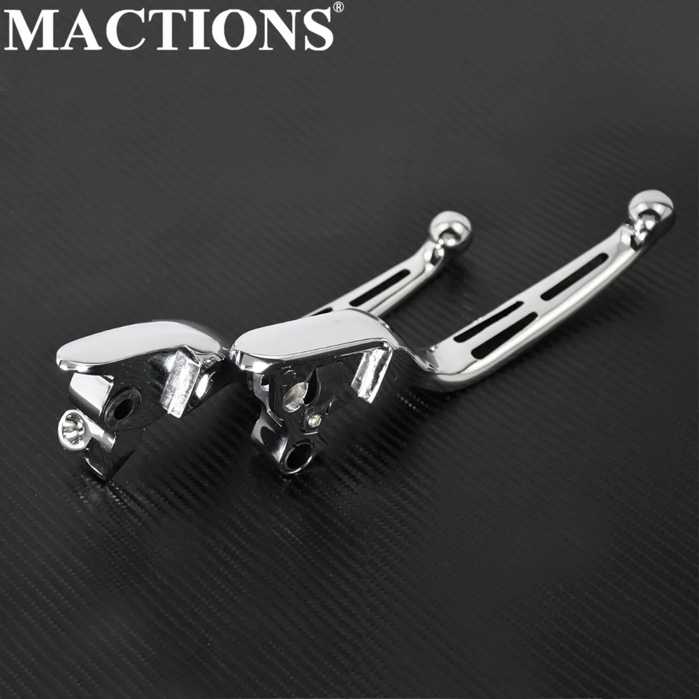 

Motorbike Chrome Brake Clutch Lever Set for Harley Touring 08-13 Street Glide FLHT FLHX FLTR Road King 2008-2015 2016