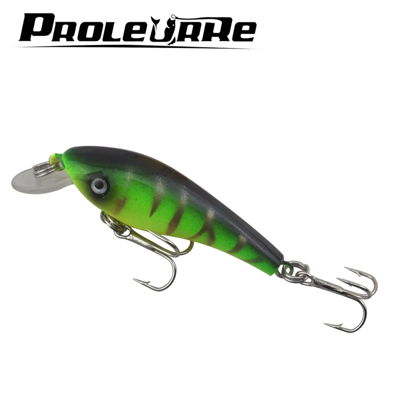 

Proleurre 1pcs Swim Fish Fishing Lure 5.7cm 4.5 g Artificial Hard Crank Bait topwater Wobbler Japan Mini Fishing Crankbait lure