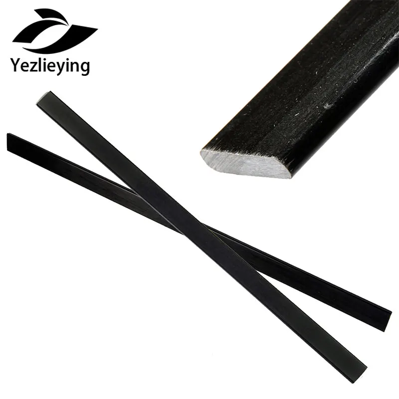 2pcs 560*30*5mm Hunting archery High Strength Black Mixed Fiberglass Bow Limbs for DIY Bow Wargame Archery Shooting