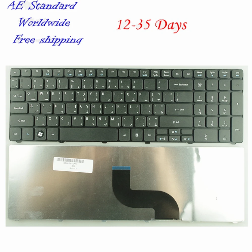 

Arabic laptop Keyboard for Acer For Aspire 5742g 5741G 5740 5740G 5740Z 5742 5742Z 5745G 5745 5745P 5800 5250 AR