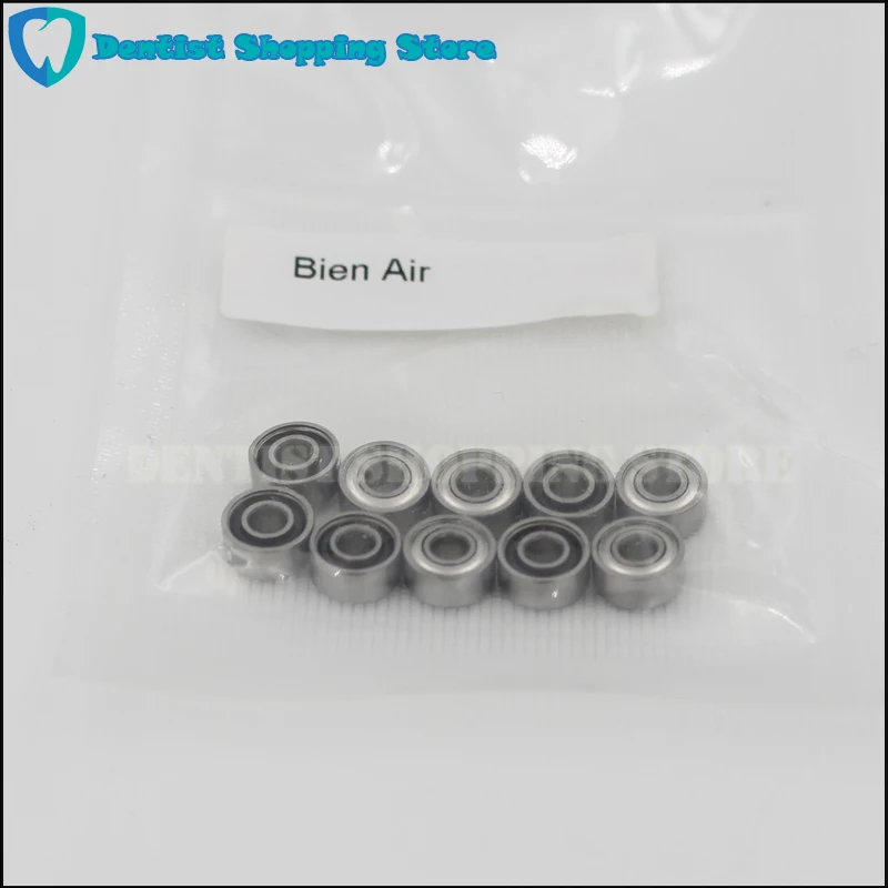 

10pcs Dental Ceramic Bearing Balls with Cover Fit Bien Air Handpiece Accessories Dentisty Small Parts 7.938 x 3.175 x 3.571 mm