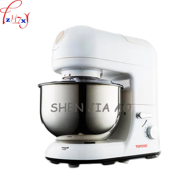 1 قطعة 220V المنزل متعددة الوظائف الشيف آلة 5L كبيرة قدرة خلط عاء و سطح المشوي اللحوم خلط طحن عصير آلة