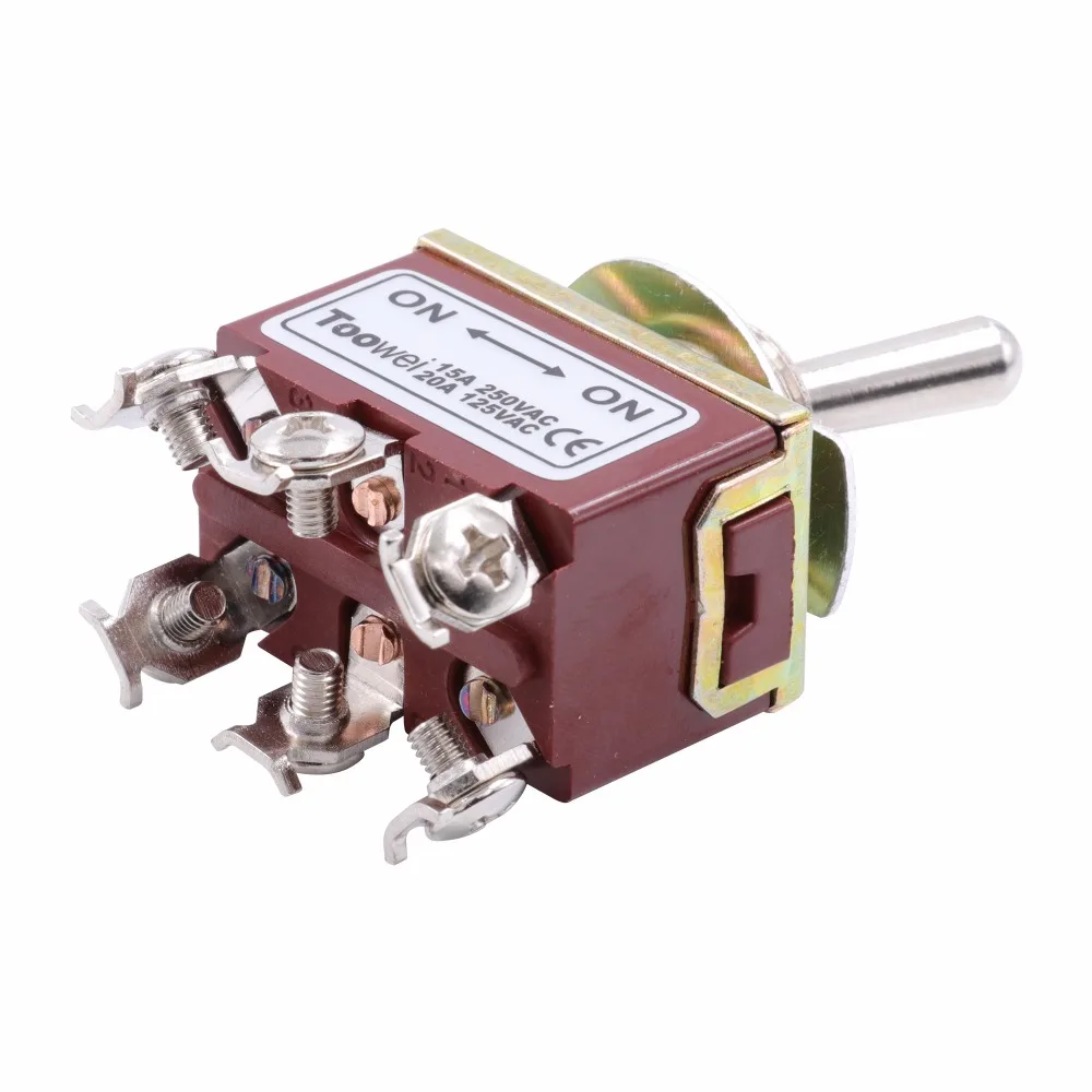 Kippschalter SPST DPDT DPST SPDT AUF-AUF AUF-WEG-AUF AUF-OFF AC Power Rocker schalter AC 250V 15A 125V 20A – Detail 23