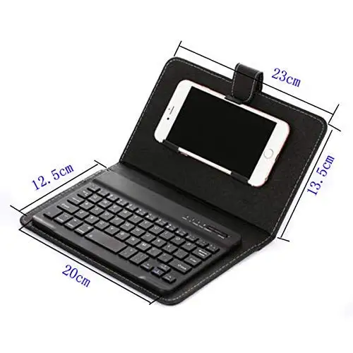 Mobile Phone Bluetooth Keyboard case, Suitable for Mobile Phone Screen 4.5 inch - 6.8 inch All Android or Apple System