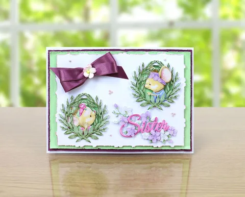 Металлические штампы для скрапбукинга Flower