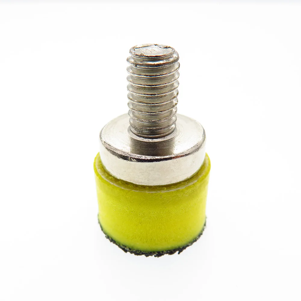 3 Chiếc 15 Mm M6 Ren Móc Và Vòng Dự Phòng Tấm Chà Nhám Chà Nhám Đĩa Lưng Miếng Dụng Cụ Điện Phụ Kiện