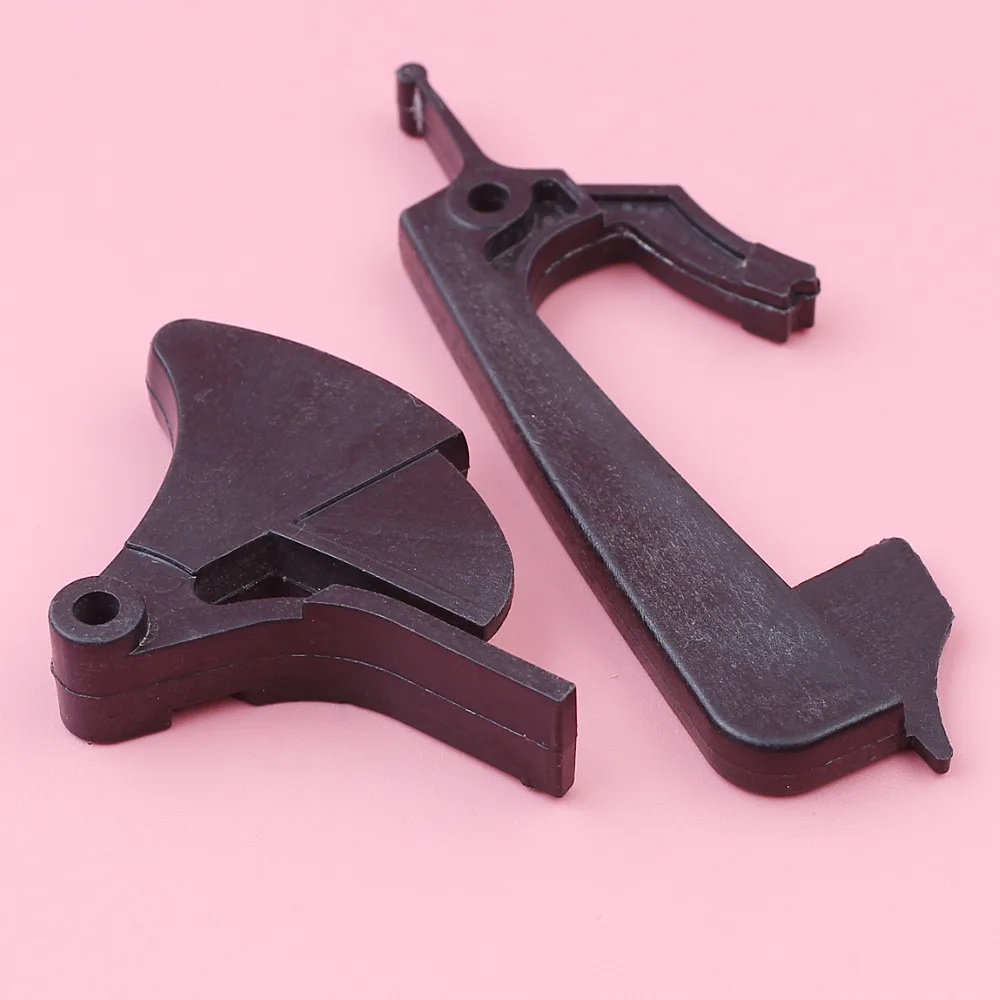 Valvola a farfalla Trigger Blocco di Sicurezza Kit Per Husqvarna 36 41 136 137 141 142 Catena Seghe Pezzo di Ricambio 530069587