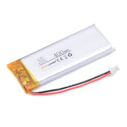 402050 452050 3.7V 400mAh Li-Polymer Battery For mp3 mp4 DVR GPS Scala Rider Q3 Motorcycle Bluetooth Helmet WW452050PL 382050