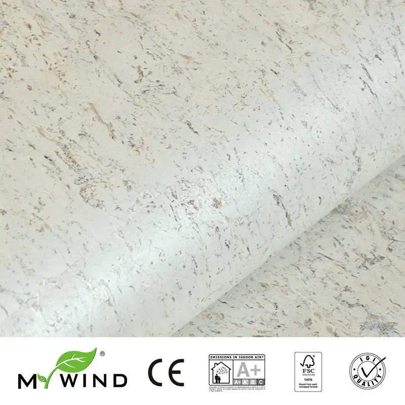 2019 MY WIND Texture grey Luxury Good taste Wallpapers Luxury 100% Natural Material Safety Innocuity 3D Wallpaper In Roll Decor