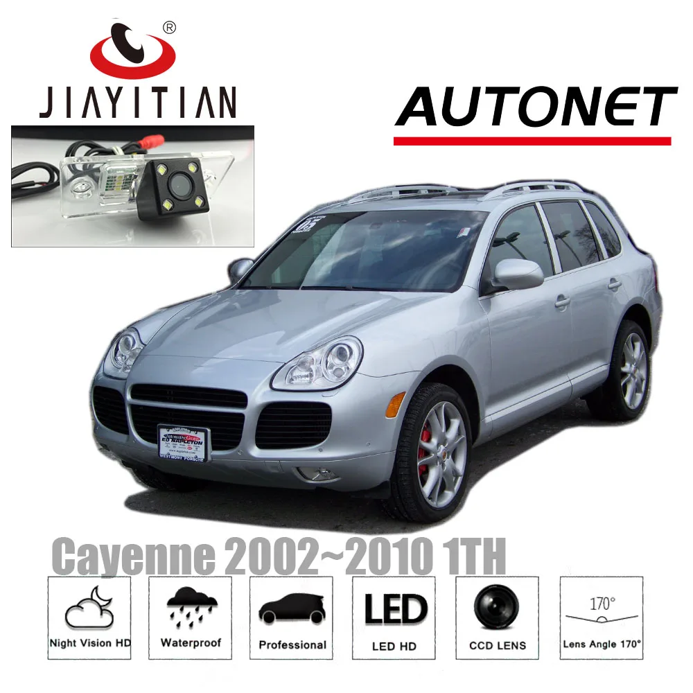 

JiaYiTian rear camera For Porsche Cayenne 9PA 2003 2004 2005 2006 2007 2008 2009 2010 Reverse Backup camera license plate camera