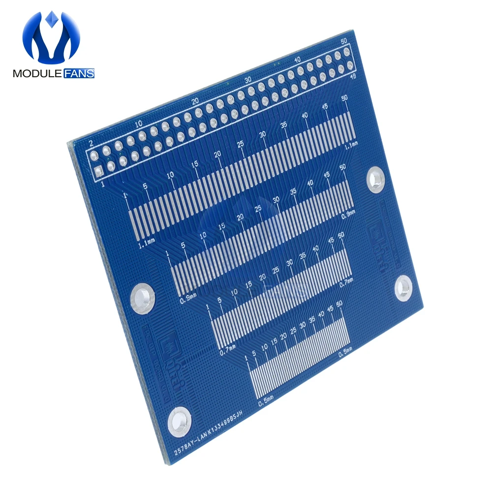 0.5mm ~ 1.2mm 핀 피치 어댑터 PCB FPC 보드, 2.0-3.5 인치 TFT LCD SMD To DIP H