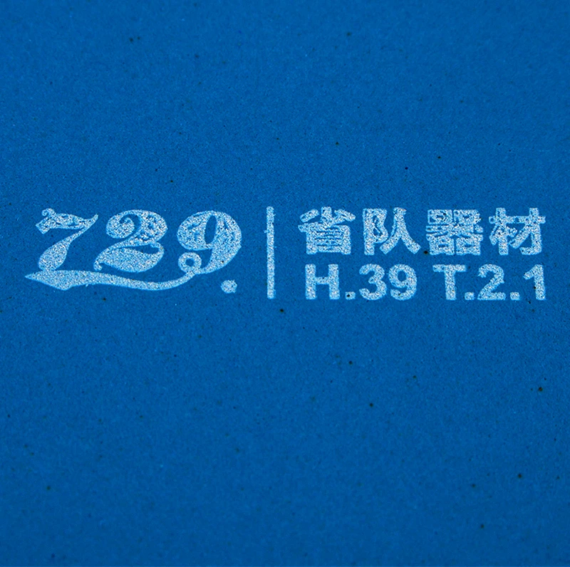 Freundschaft 729 Schlacht II Provinz blau Schwamm Tischtennis Gummi Pips-In Freundschaft 729 Kampf 2 Tischtennis Schwamm – Detail 7