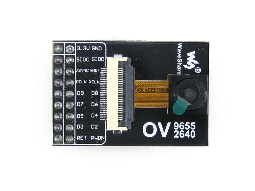 

OV2640 Camera Module CMOS UXGA 2 Megapixel CameraChip Development Board Kit # OV2640 Camera Board 3.3V Power Supply