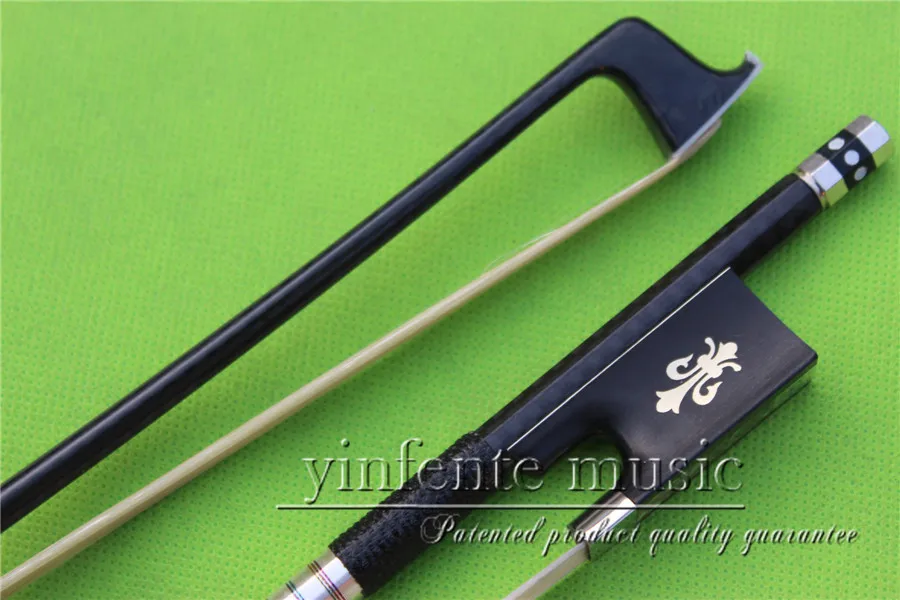 X-068 # new one  4/4 Violin Bow   Carbon Fiber Fine  Sliver String High Quality