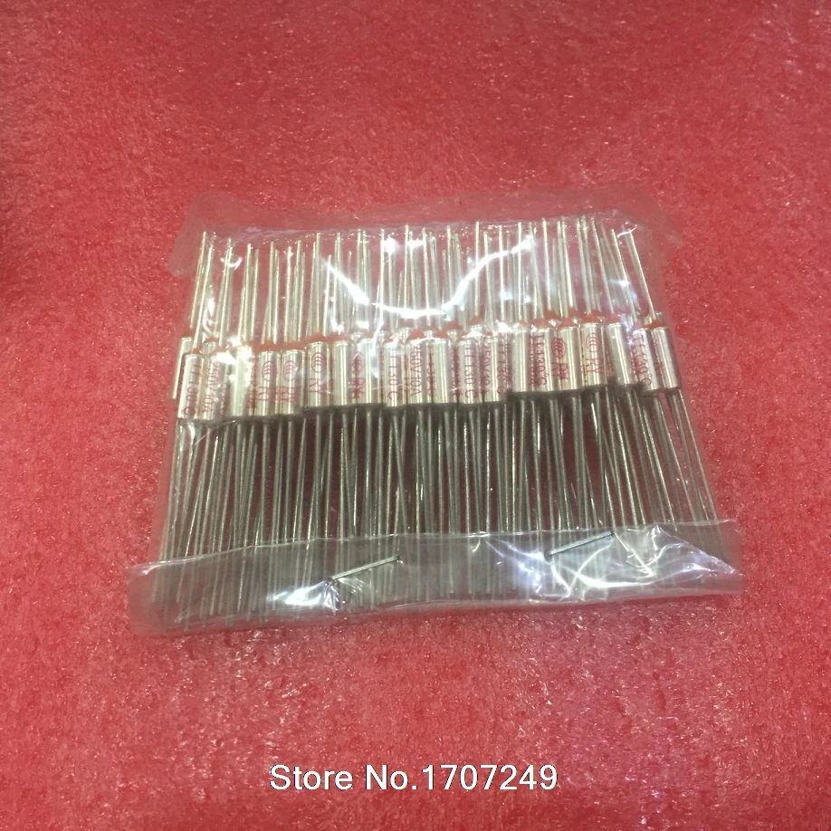 RY 100pcs/lot New Micro thermal fuse 10A 250V 157 Degrees Tf 157 C Mini temp fuse metal shell Thermal Cutoff