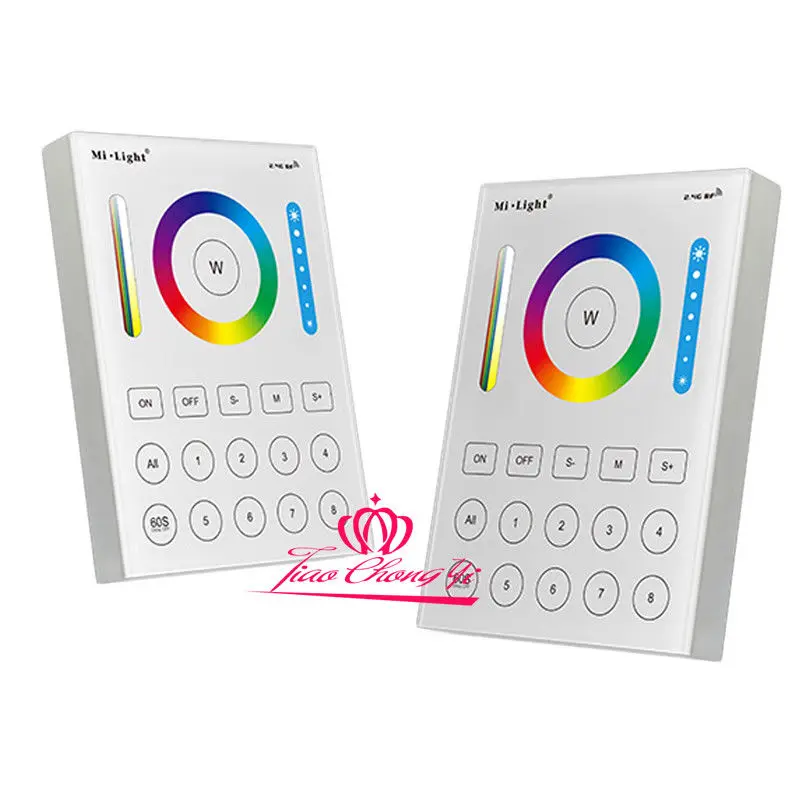 

Mi Light B8 2,4G панель для крепления на стену RGBW 8 Zone смарт-панель Пульт дистанционного управления