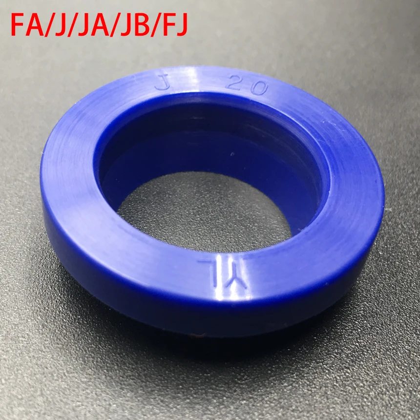 FA/J/JA/JB/FJ 22*34*5/9 22x34x5/9 25*33*5/9 25x33x5/9 Blue Hydraulic Cylinder TPU Piston Rod Dustproof O Ring Gasket Oil Seal