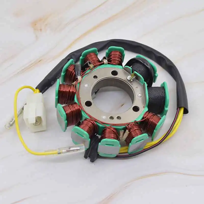 Motocyklowy generator cewki magneto do Honda CH125 SPACY 125 CH125 1984-1996 Elite 125 1984 4-przewodowy 11-biegunowy pełnowymiarowy AC