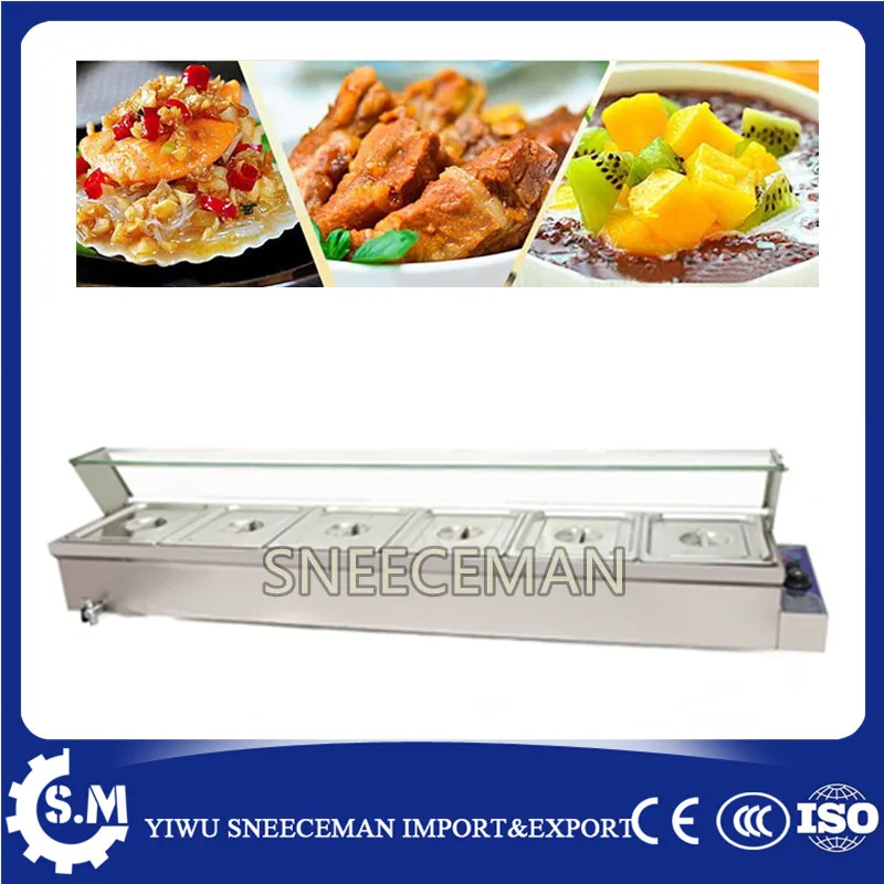 Electric Bain Marie Food Warmer Big Commercial Returant Catering Equipment