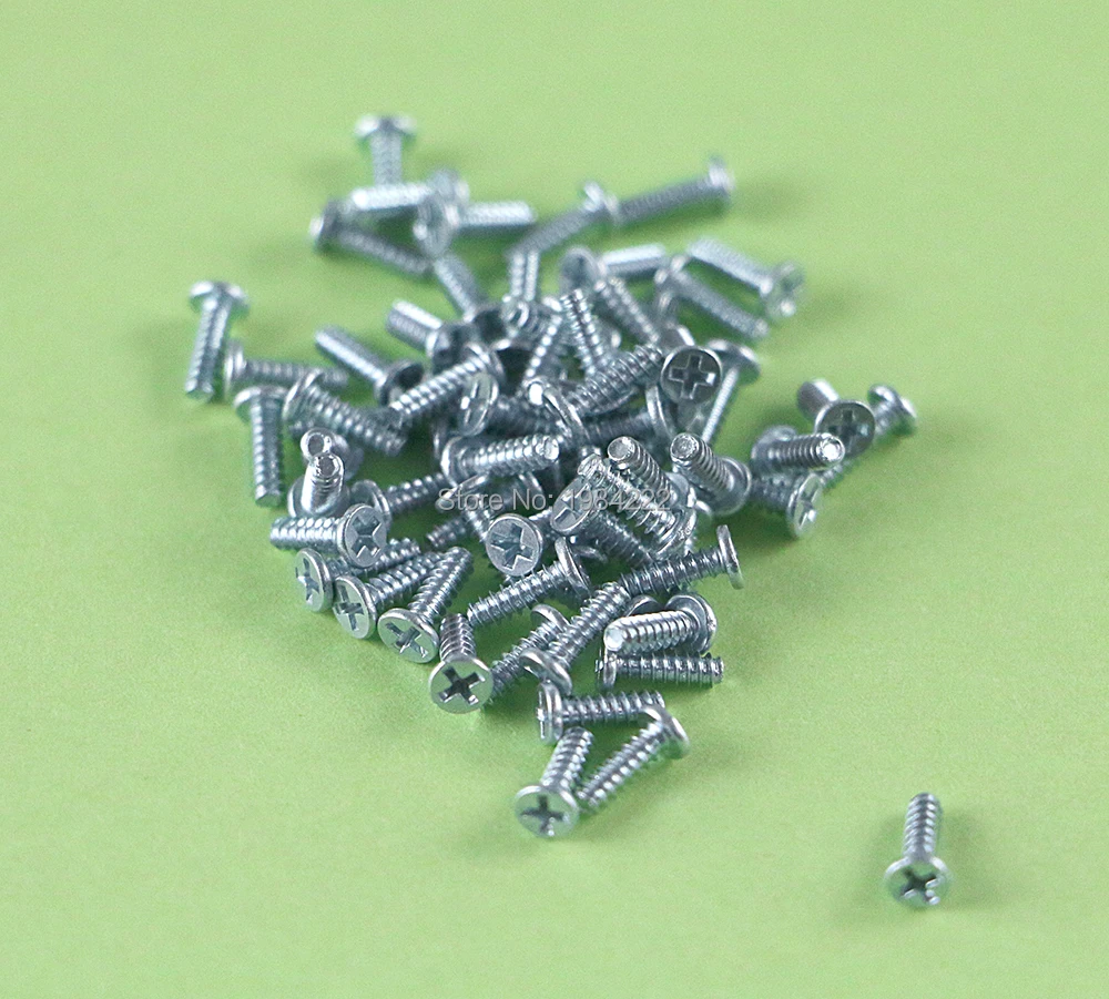 800pcs/lot Black silver housing Screws Set for PS Vita2000 PSV2000 Game Console Shell screws for PSV 2000 PSVITA PSV 2000