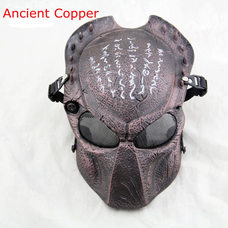 Free Shipping Halloween Cosplay Predator Costume CS Game Outdoor Protection Helmet Masks Tactical Army of Two Mask