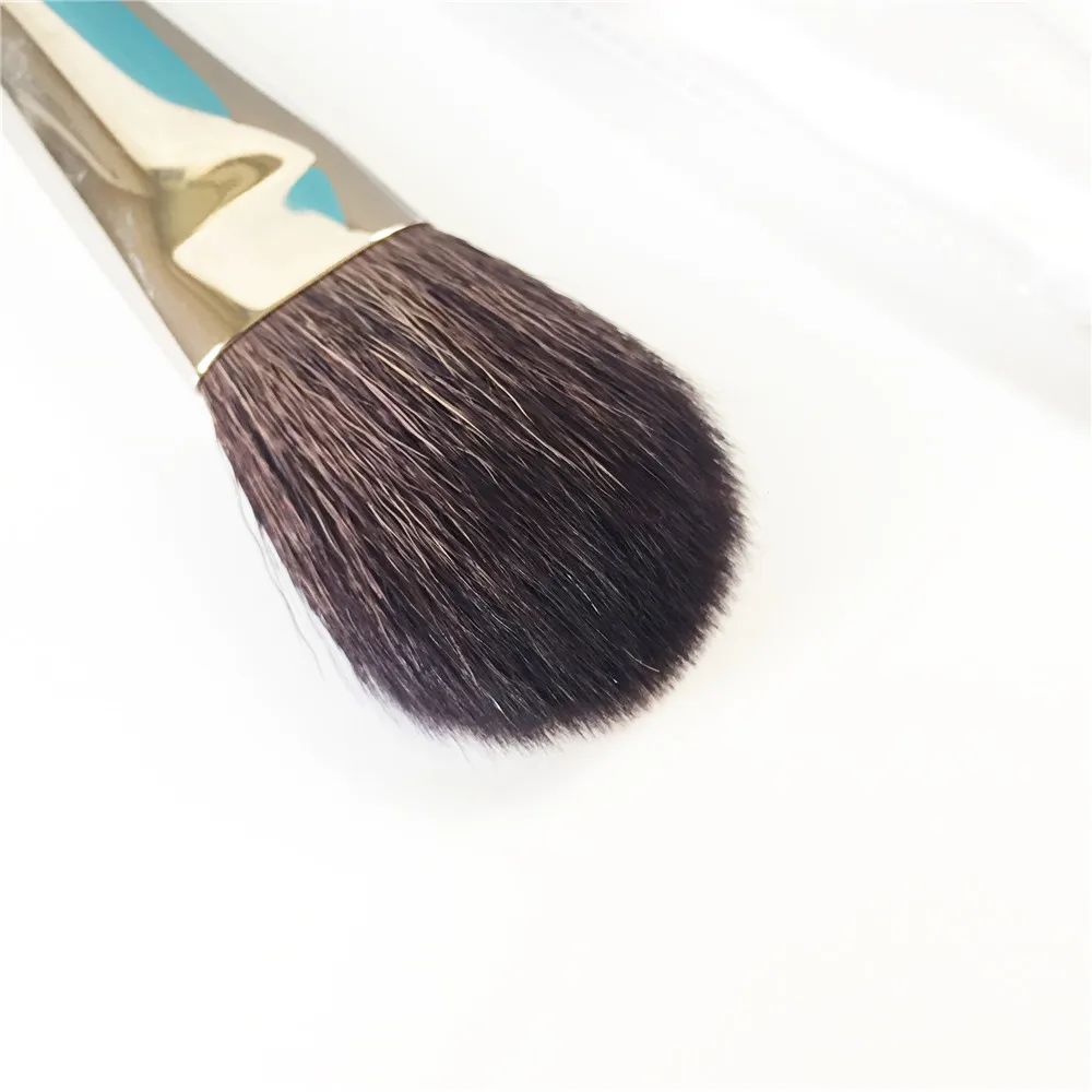 bdbeauty 127/127S Split Fibre Face Brush - Soft Dual-Bristle Powder Blush Complexion Scuplt Brush - Beauty Makeup Brush