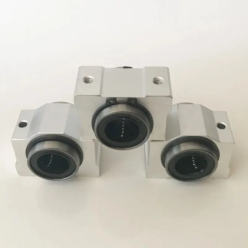 100pcs/lot SCV12UU SC12V SC12VUU 12mm Short linear case unit linear Bearing Slide Blocks SC12SUU