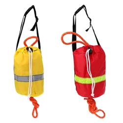 16m/21m Kayak Reflective Throwline Water Rescue Safe Throw Bag Floating Rope Rescue Throw Bag with Rope