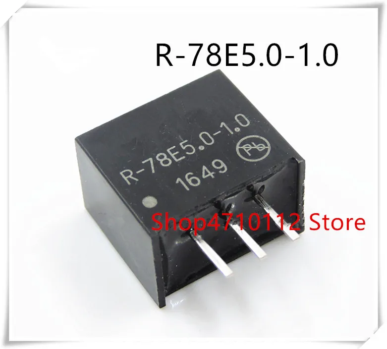 

NEW 5PCS/LOT R-78E5.0-1.0 SIP Quality assurance Linear Regulator Replacement DC DC Converter 1 Output 5V 1A 8V - 28V IC