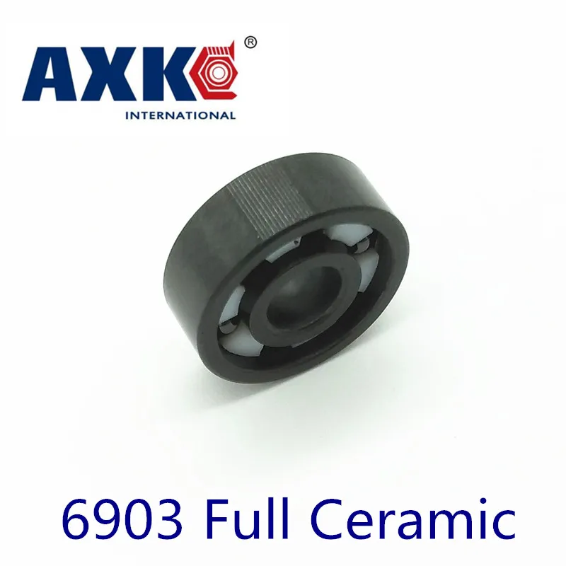 

2023 Real Rolamentos Axk 6903 Full Ceramic Bearing ( 1 Pc ) 17*30*7 Mm Si3n4 Material 6903ce All Silicon Nitride Ball Bearings