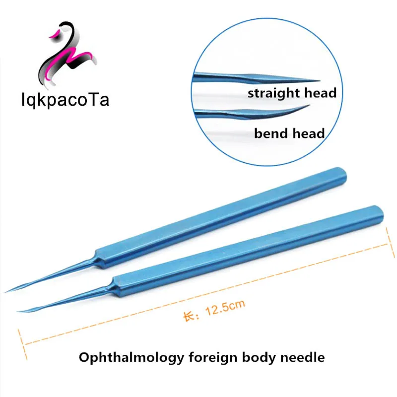 Stainless steel/titanium alloy Ophthalmic microscopy ophthalmology Foreign body needle cornea Shovel pin tool