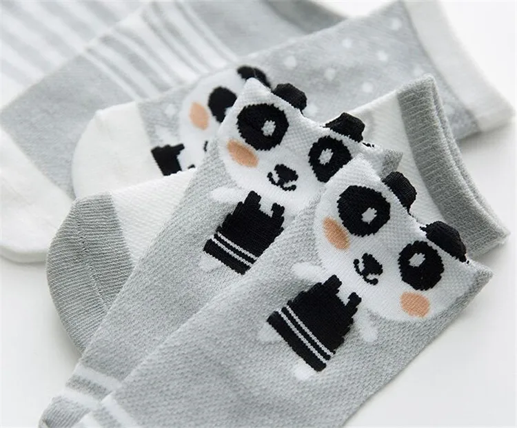 5 Paare/los Infant Baby Socken Für Mädchen Jungen Sommer Mesh Dünne Baby Socken Baumwolle Casual Druck Neugeborenen Kleinkind Junge Socke 0-24Month – Detail 10
