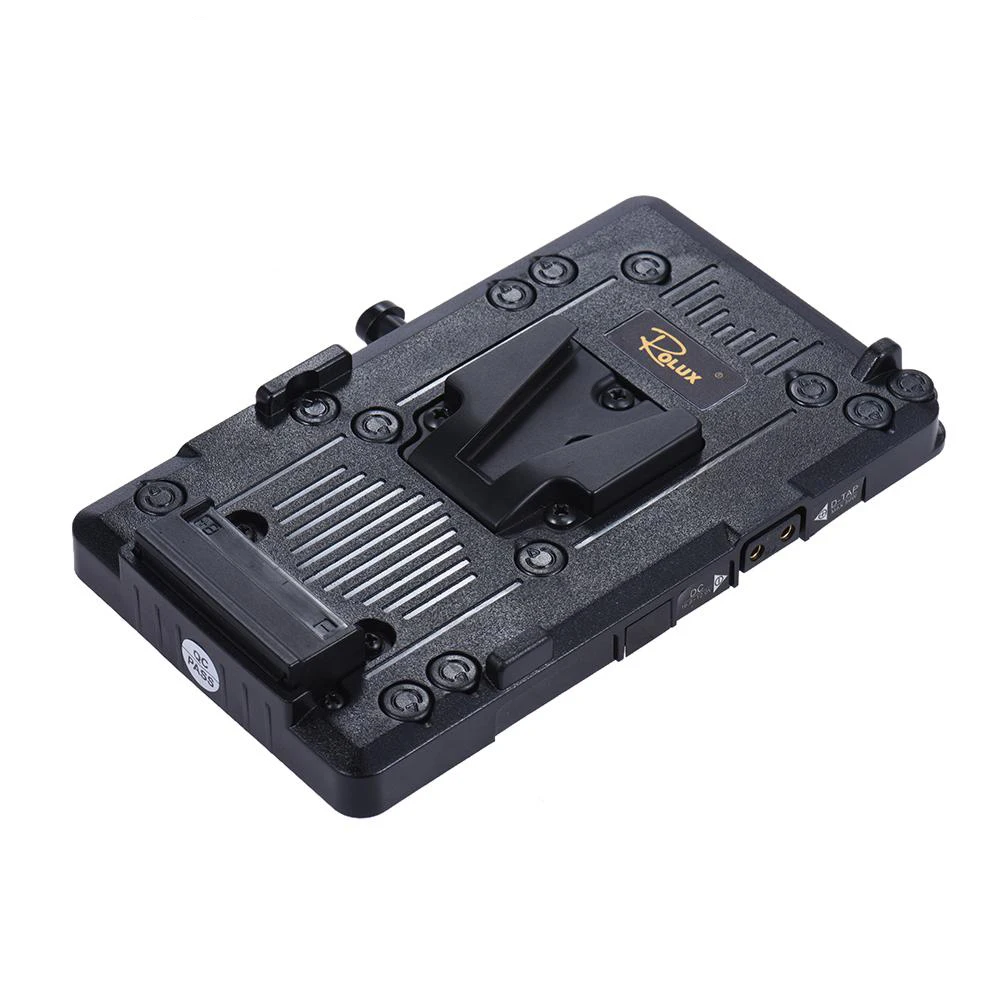 Andoer RL-IS2 V-mount V-lock DIY Power Supply Battery Plate for Sony BMCC BMPCC Camcorder Monitor LED Video Light