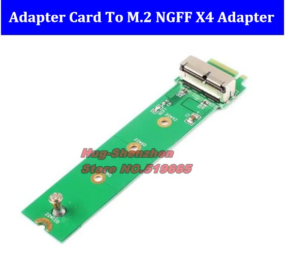 Adapter Card To M.2 NGFF X4 Adapter NGFF-312B For Apple MacBook Air Mac Pro 2013 2014 2015 A1465 A1466 SSD for Desktop Computer