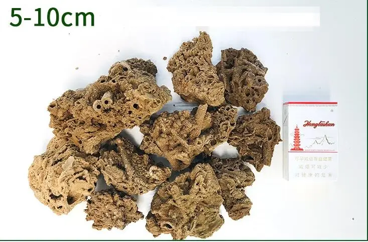 Natural raw stone for landscaping rockery aquarium decoration bonsai Water grass Plant root growth adsorption