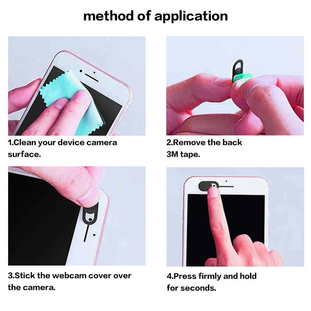 DATA FROG Webcam Cover Protection Lens Privacy Sticker For IPhone IPad PC Laptop Macbook Universal Shutter Magnet For PC Macbook