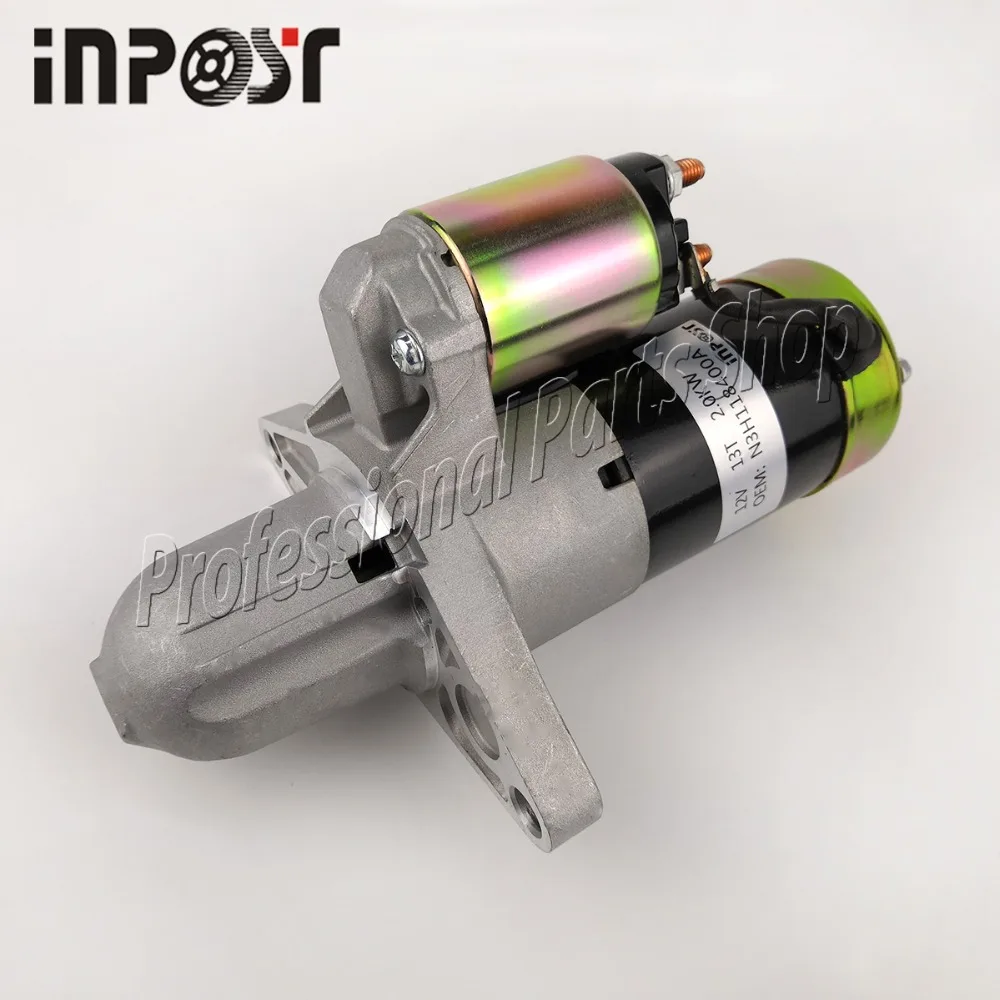 

NEW STARTER 2KW FOR MAZDA RX-8 RX8 1.3L MANUAL TRANS. HD 2KW N3H118400A