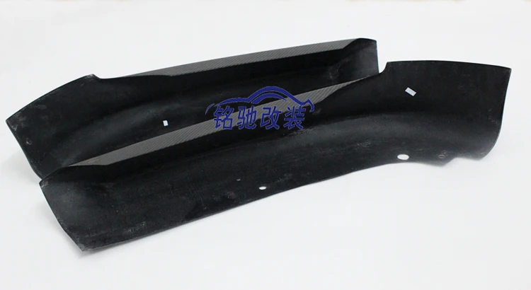 Fit für BMW 3 Serie E90 320 325 Carbon Vorder Umschlag Winkel, Front Lippe, Front Bar, kinn Störung