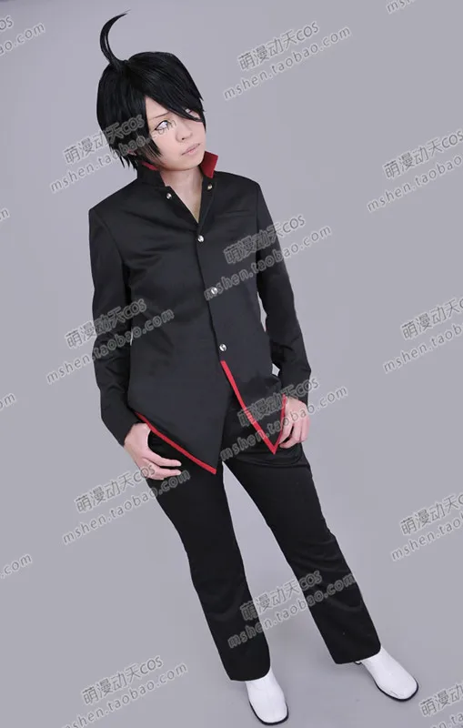 Bakemonogatari Monstory Monogatari Araragi Koyomi Uniform Cosplay Costume 11