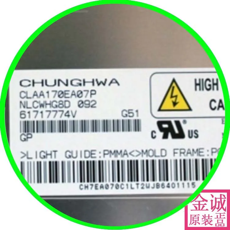 

100% original New CLAA170EA10 Claa170ea Original LCD 07q07p Claa170ea07 LCD Panel