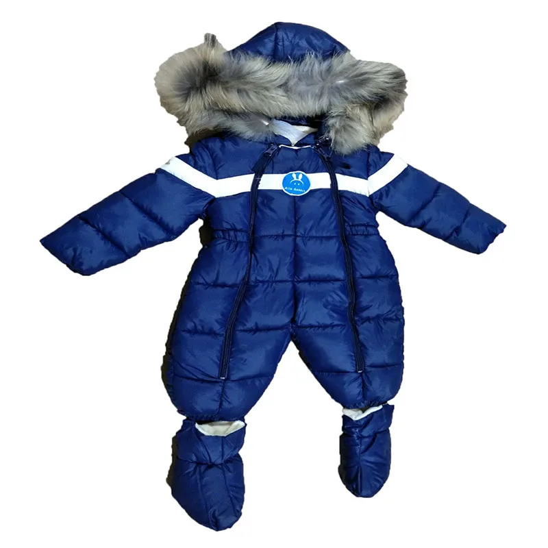 

Winter newborn clothes children's clothing winter outwear new year costume down jacket jumpsuit for girls overalls for boys T04