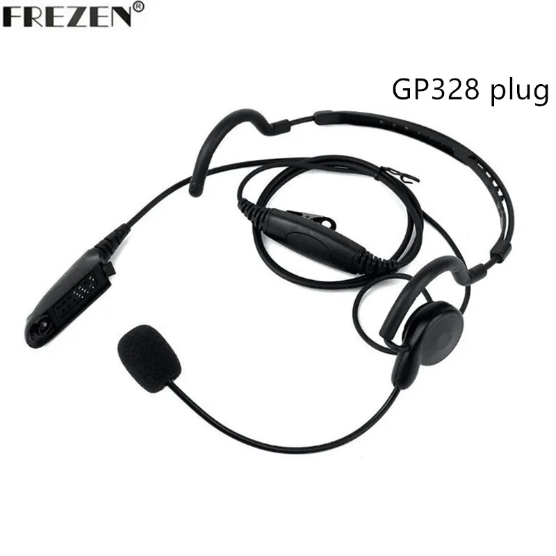 

Advanced Unilateral headphone Mic PTT Neckband Earpiece Tactical Headset for Motorola Two Way Radio HT750 HT1250 GP328 GP329 340