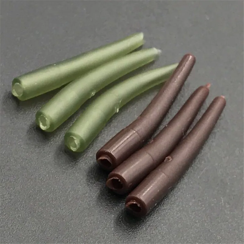 60pcs Carp Fishing Quick Sinking Sleeve Weight Lead Fast Sinking Sleeve Hook Anti Tangle Sleeve Rubber Accessories For Carp