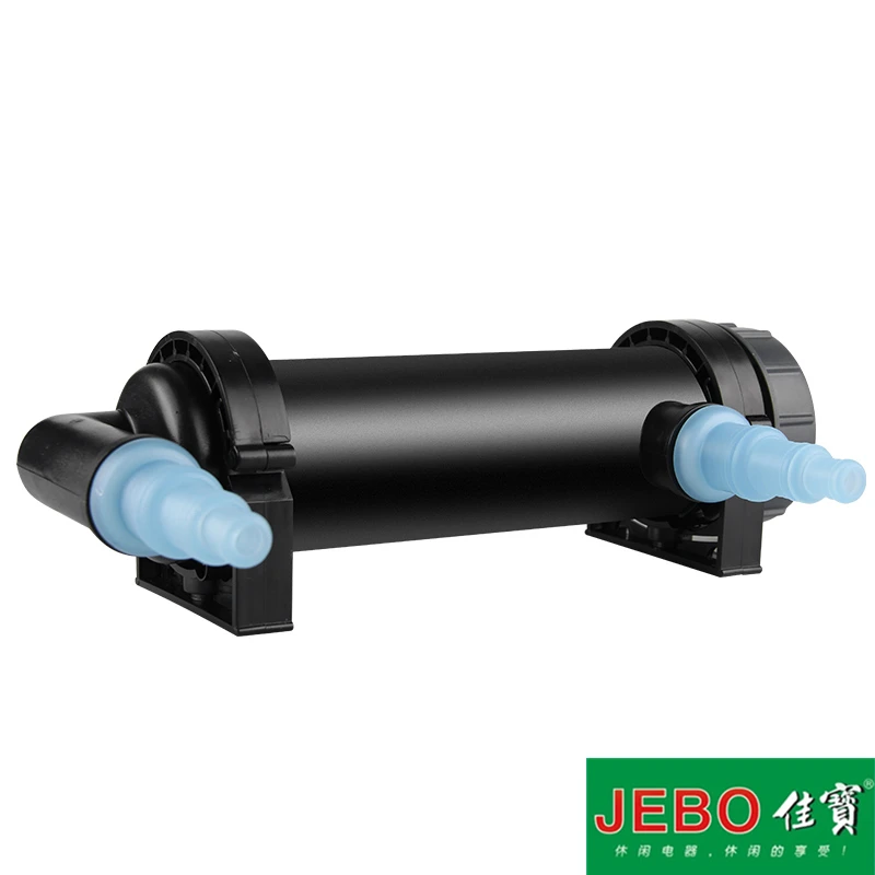 JEBO Aquarium UV Sterilizer Lamp Pond Fish Tank UV Kill Algae Ultraviolet Filter Clarifier Water Cleaner AC220-240V 5W-36W