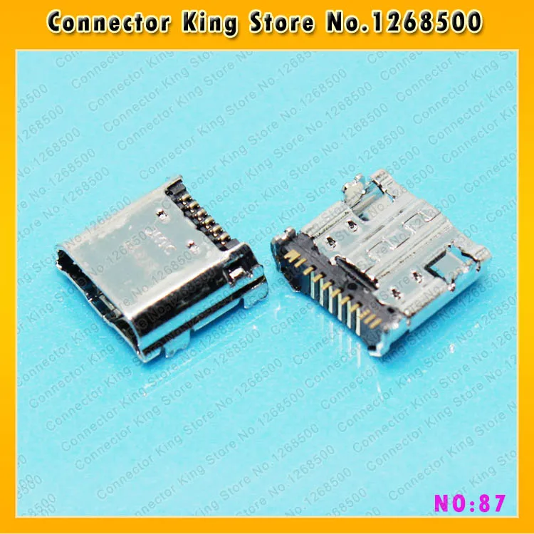 ChengHaoRan 30pcs/lot  new Micro USB connector for samsung Tab 3 7.0 inch SM-T210R I9200 I9205,P5200,P5210,T210,T211 T311,MC-087