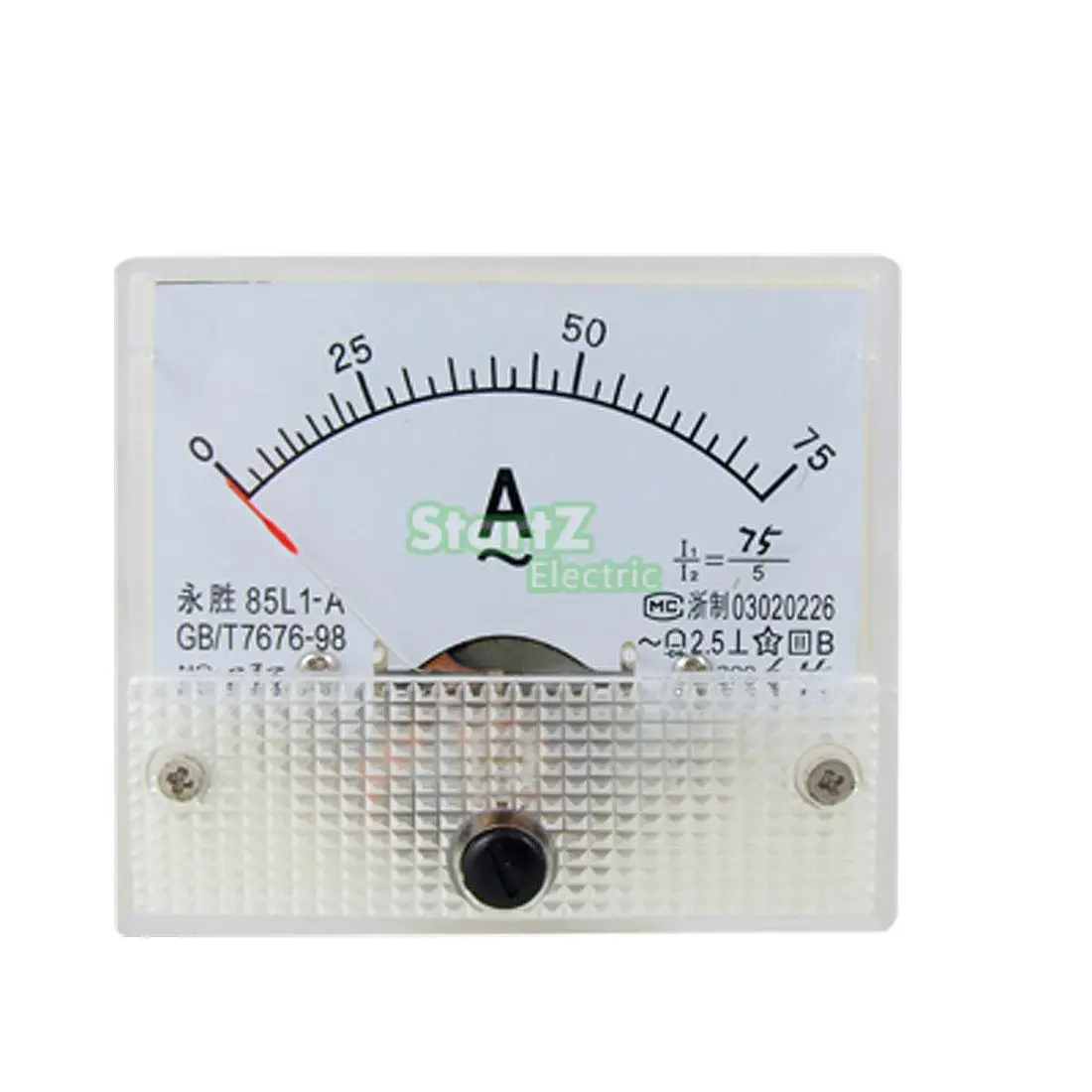 AC Analog Meter Panel 100A AMP Current Ammeters 85L1 0-100A Gauge