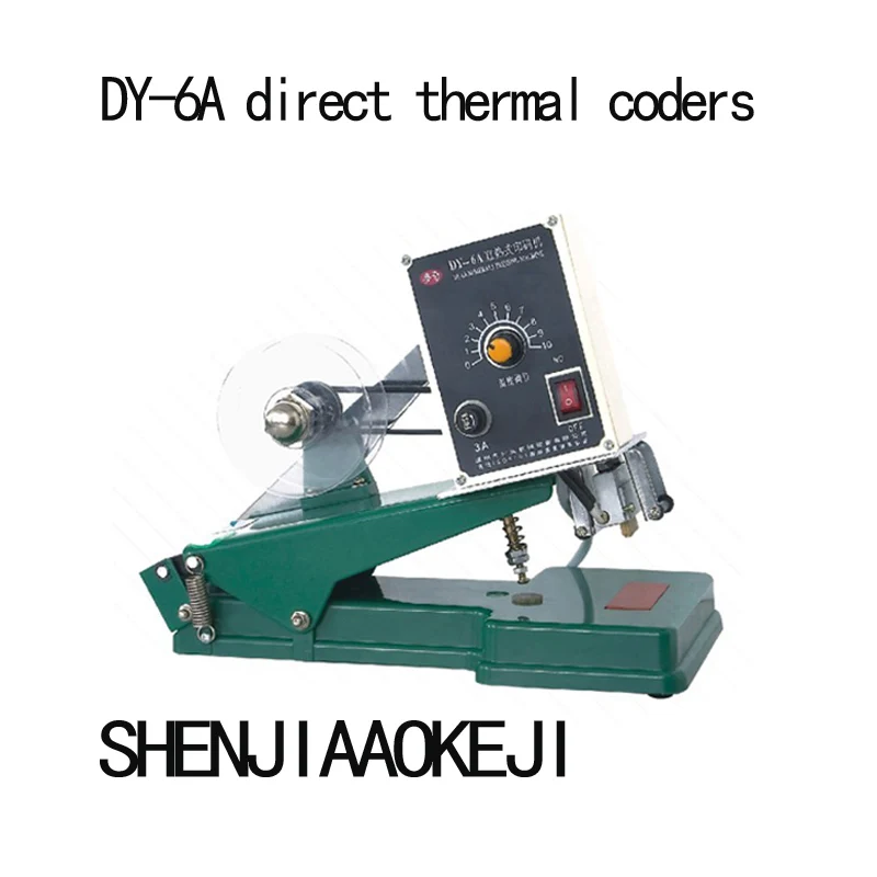 NEW Direct thermal coder / color band coder / Print Chinese characters and numbers / Printer / Print Production Date  DY-6A