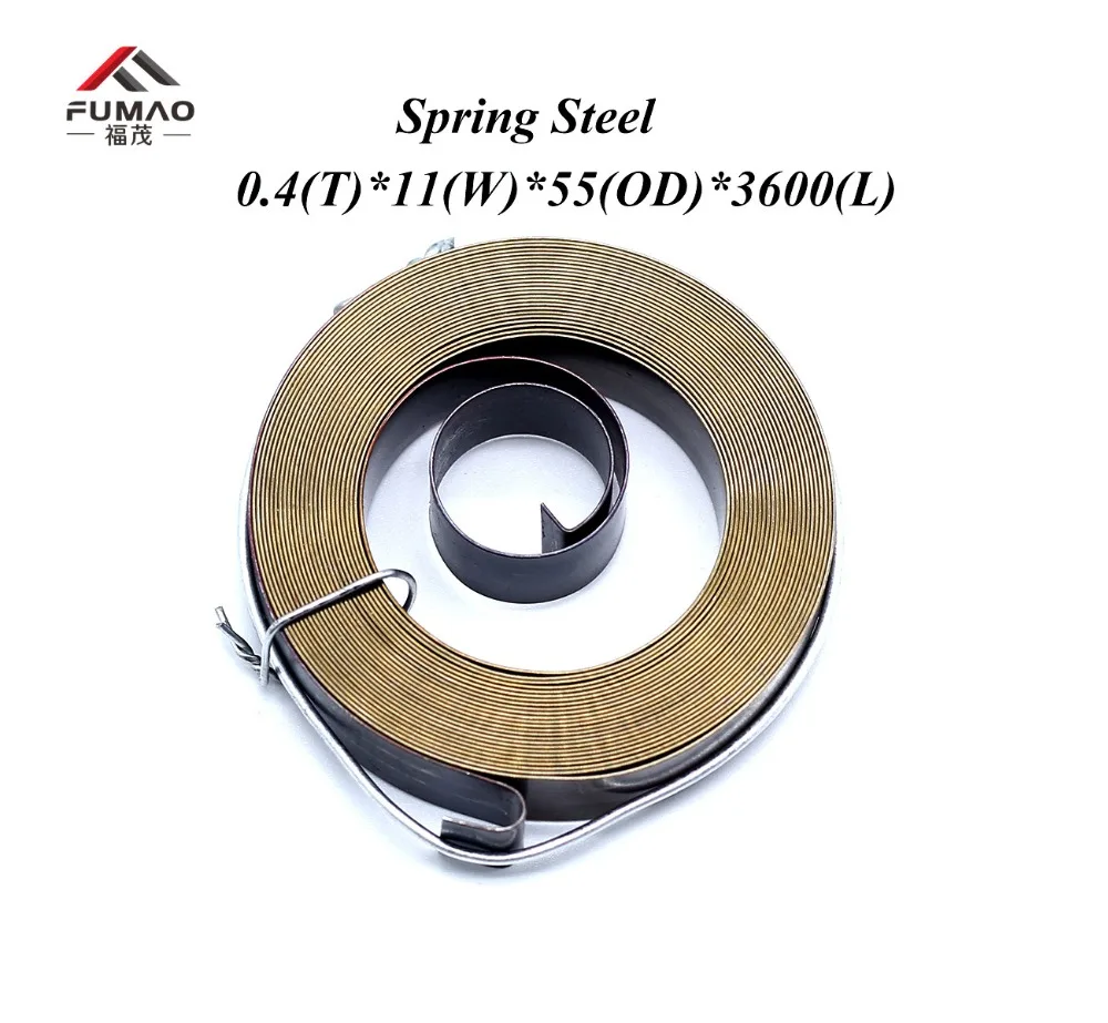 FUMAO Extension constant force coil springs steel flat spiral torsion springs 0.4*11*3600mm