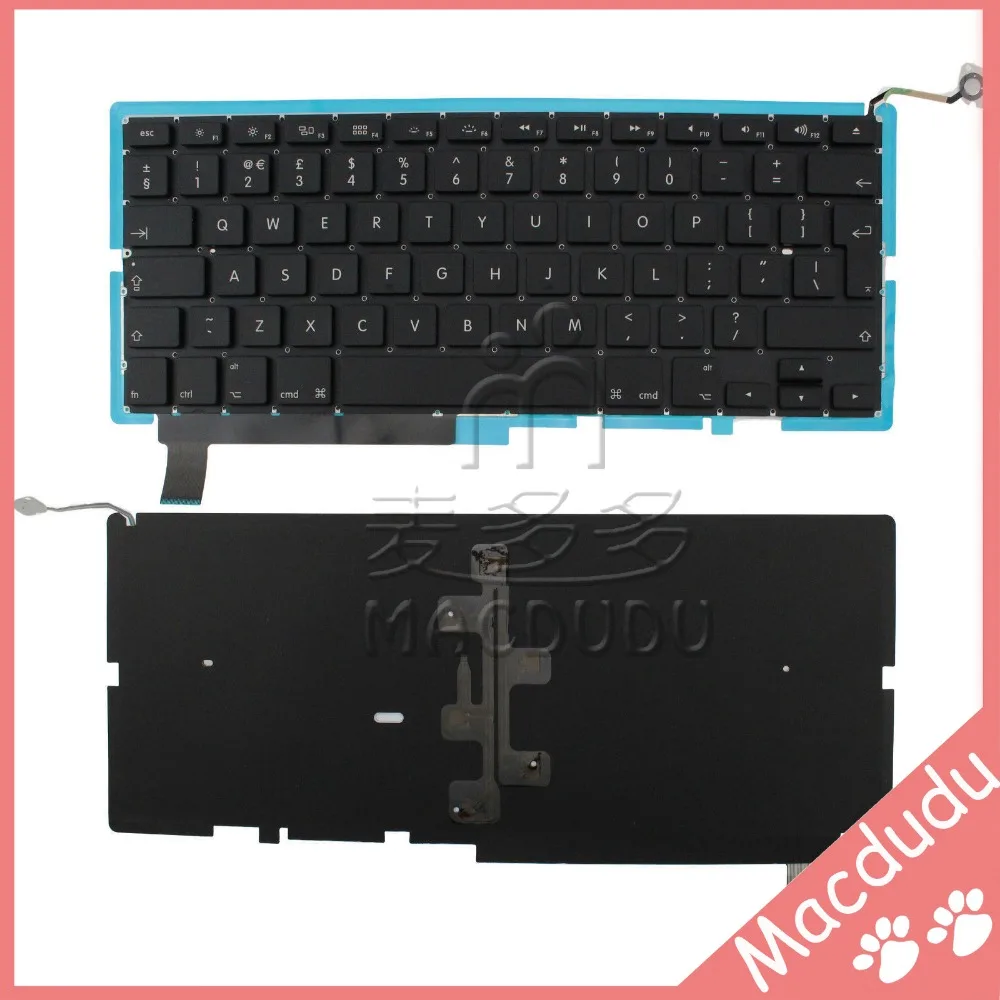 

Tested! For 15.4" Macbook Pro Unibody A1286 UK keyboard with Backlight MB985 MB986 MC721