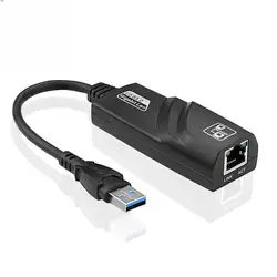 Cable USB 3,0 a RJ45 Gigabit Ethernet LAN (10/100/1000) Mbps, adaptador de red, tarjeta de red Ethernet para PC, Drop Shop